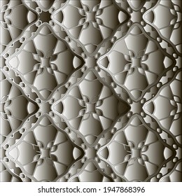 Pattern with a black-and-white gradient . Abstract metallic background