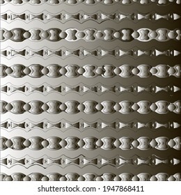  Pattern with a black-and-white gradient . Abstract metallic background