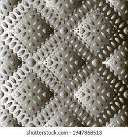  Pattern with a black-and-white gradient . Abstract metallic background