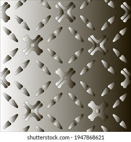 Pattern with a black-and-white gradient . Abstract metallic background