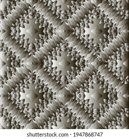  Pattern with a black-and-white gradient . Abstract metallic background