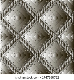  Pattern with a black-and-white gradient . Abstract metallic background