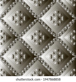  Pattern with a black-and-white gradient . Abstract metallic background