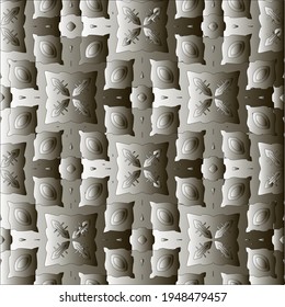  Pattern with a black-and-white gradient . Abstract metallic background