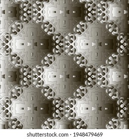  Pattern with a black-and-white gradient . Abstract metallic background