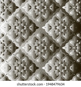  Pattern with a black-and-white gradient . Abstract metallic background