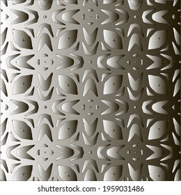 Pattern with a black-and-white gradient . Abstract metallic background