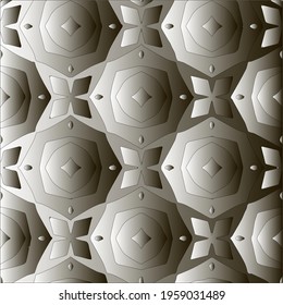 Pattern with a black-and-white gradient . Abstract metallic background