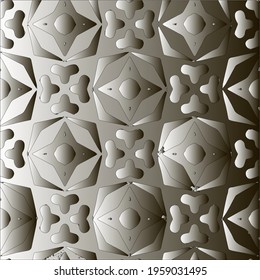 Pattern with a black-and-white gradient . Abstract metallic background