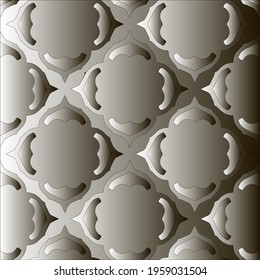 Pattern with a black-and-white gradient . Abstract metallic background