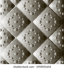 Pattern with a black-and-white gradient . Abstract metallic background