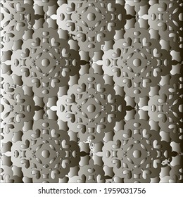 Pattern with a black-and-white gradient . Abstract metallic background