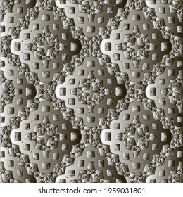 Pattern with a black-and-white gradient . Abstract metallic background