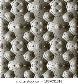 Pattern with a black-and-white gradient . Abstract metallic background