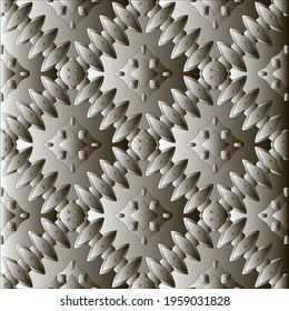 Pattern with a black-and-white gradient . Abstract metallic background