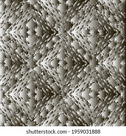Pattern with a black-and-white gradient . Abstract metallic background
