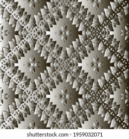 Pattern with a black-and-white gradient . Abstract metallic background