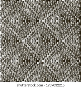 Pattern with a black-and-white gradient . Abstract metallic background