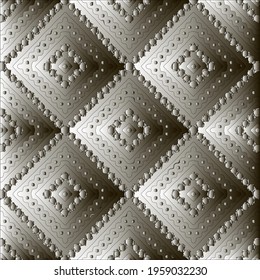 Pattern with a black-and-white gradient . Abstract metallic background
