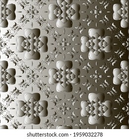 Pattern with a black-and-white gradient . Abstract metallic background