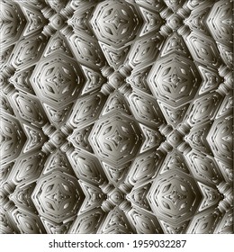 Pattern with a black-and-white gradient . Abstract metallic background