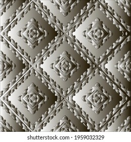 Pattern with a black-and-white gradient . Abstract metallic background