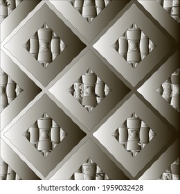 Pattern with a black-and-white gradient . Abstract metallic background