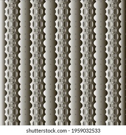 Pattern with a black-and-white gradient . Abstract metallic background