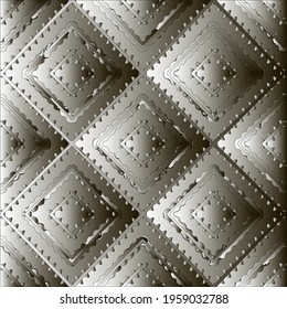 Pattern with a black-and-white gradient . Abstract metallic background