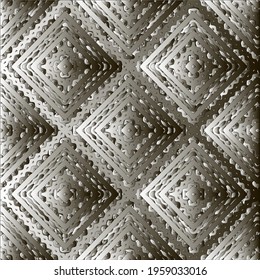 Pattern with a black-and-white gradient . Abstract metallic background
