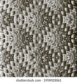 Pattern with a black-and-white gradient . Abstract metallic background
