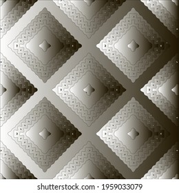 Pattern with a black-and-white gradient . Abstract metallic background