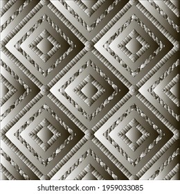 Pattern with a black-and-white gradient . Abstract metallic background