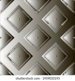 Pattern with a black-and-white gradient . Abstract metallic background