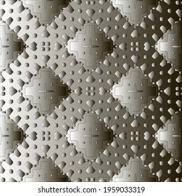 Pattern with a black-and-white gradient . Abstract metallic background
