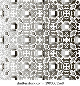Pattern with a black-and-white gradient . Abstract metallic background