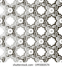 Pattern with a black-and-white gradient . Abstract metallic background