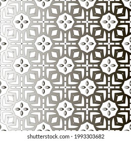 Pattern with a black-and-white gradient . Abstract metallic background