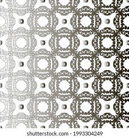 Pattern with a black-and-white gradient . Abstract metallic background