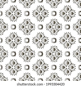 Pattern with a black-and-white gradient . Abstract metallic background