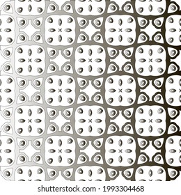 Pattern with a black-and-white gradient . Abstract metallic background