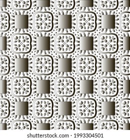 Pattern with a black-and-white gradient . Abstract metallic background