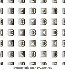 Pattern with a black-and-white gradient . Abstract metallic background