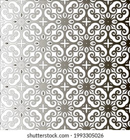 Pattern with a black-and-white gradient . Abstract metallic background