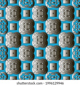 Pattern with a black-and-white gradient . Abstract metallic background