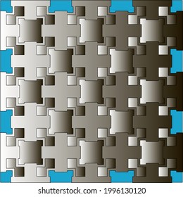 Pattern with a black-and-white gradient . Abstract metallic background