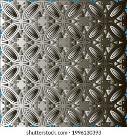 Pattern with a black-and-white gradient . Abstract metallic background