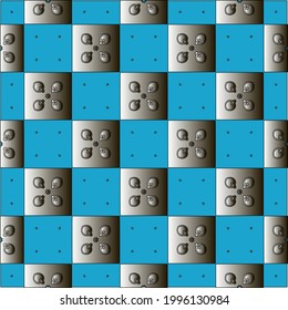 Pattern with a black-and-white gradient . Abstract metallic background