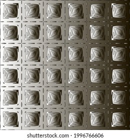 Pattern with a black-and-white gradient . Abstract metallic background