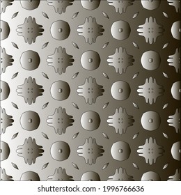 Pattern with a black-and-white gradient . Abstract metallic background